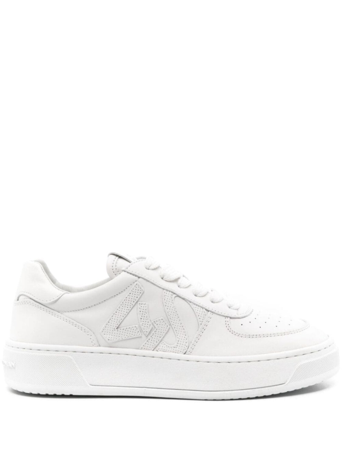

Stuart Weitzman кроссовки Courtside с монограммой, белый