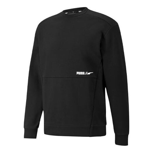 

Свитер winterized crew logo 'black' Puma, черный