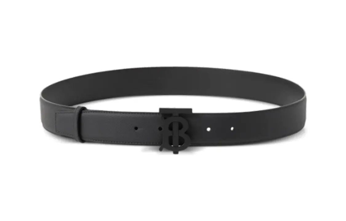 

Футболка с монограммой и кожаным ремнем Burberry