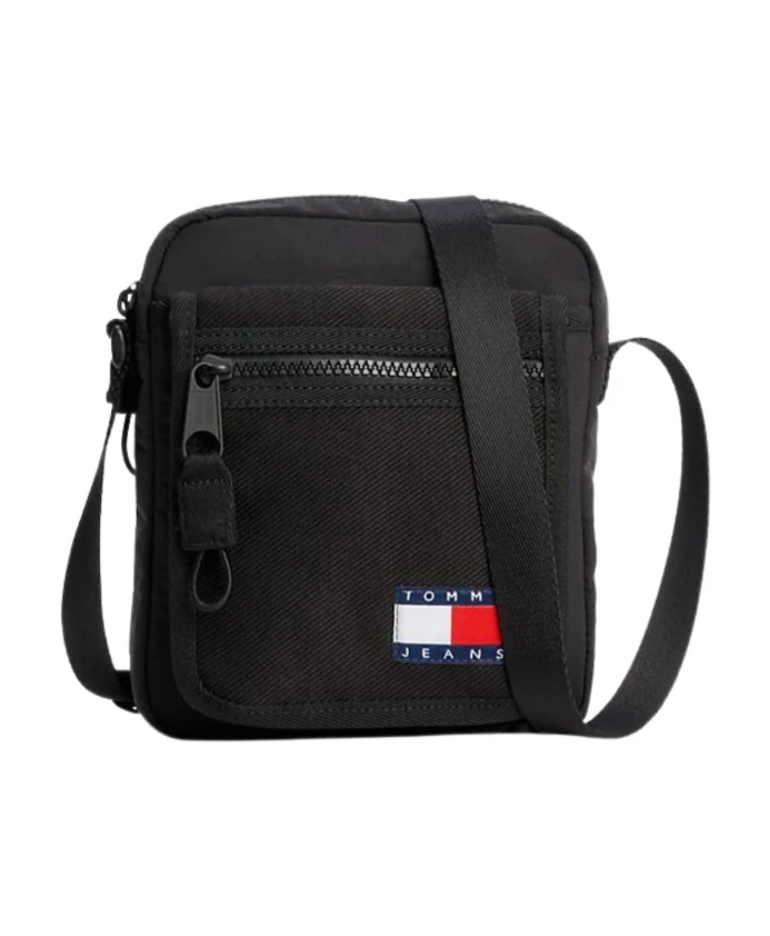 

Сумка репортера, миссия черная Tommy Jeans, черный