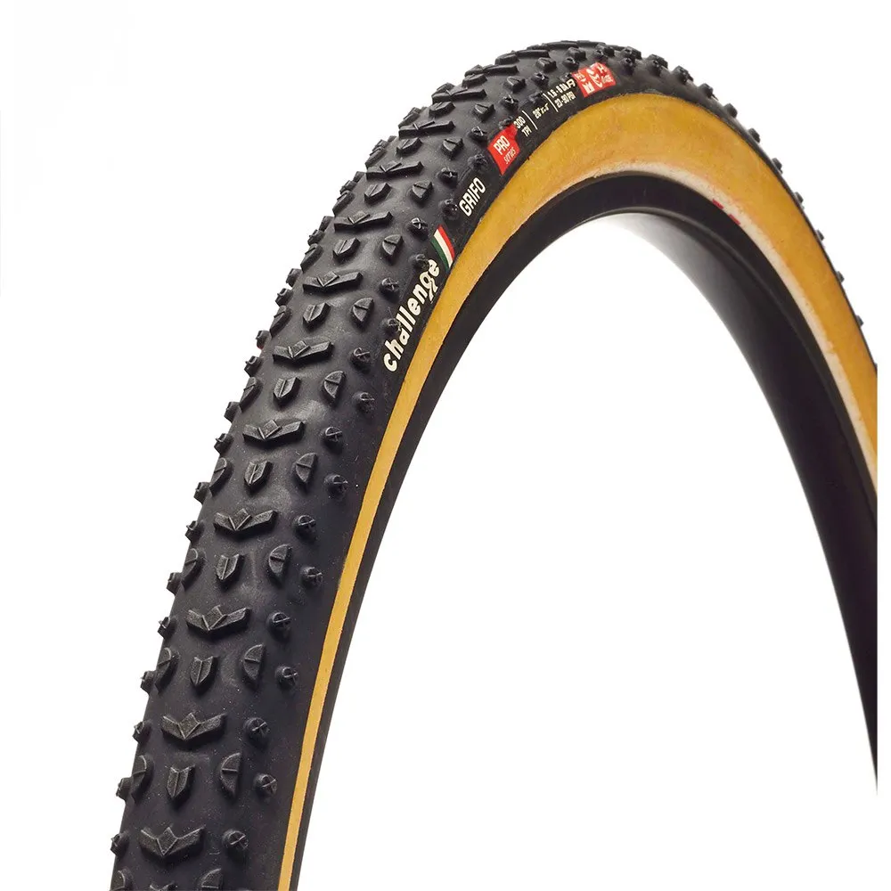 

Гравийная шина Challenge Grifo Pro Tubular 700C x 33 rigid, коричневый