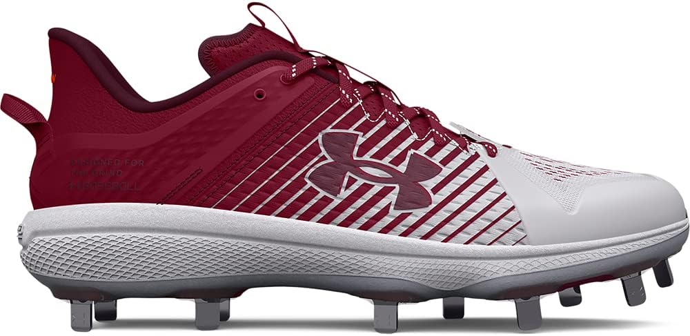 Under Armour мужские бейсбольные бутсы Yard Low Mt, Cardinal — фото 4