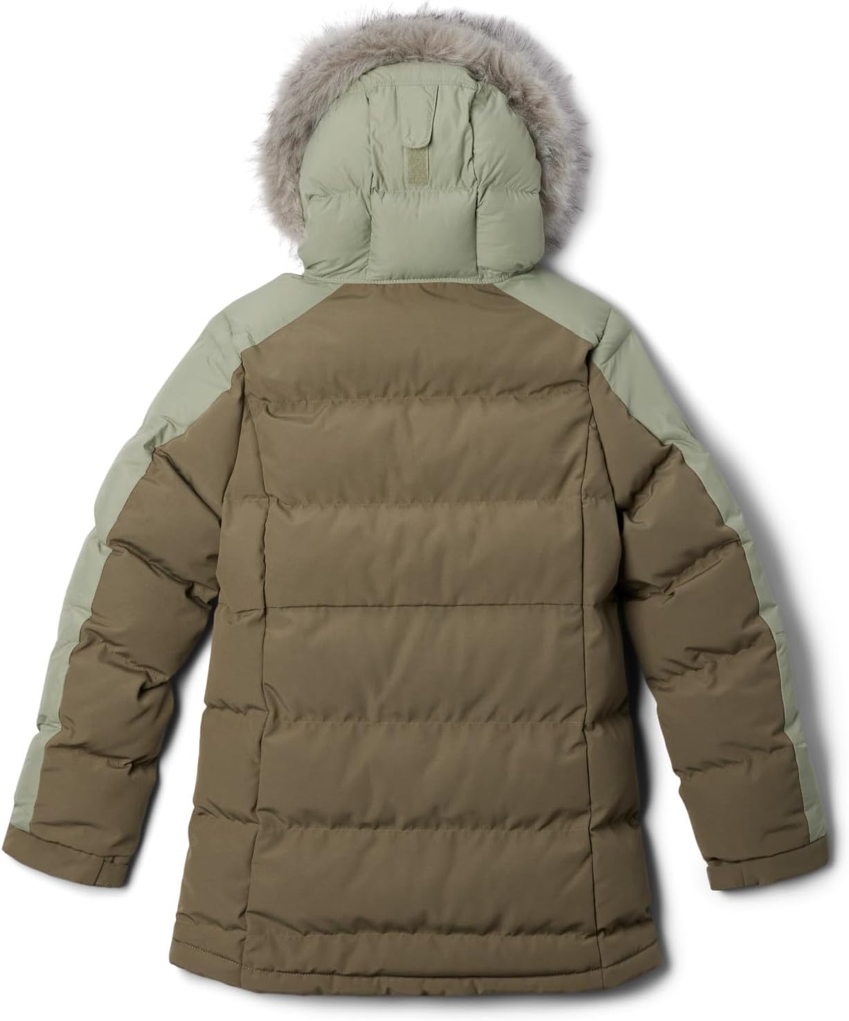Columbia Girls Marquam Peak Fusion III Parka, Stone Green/Safari — фото 2