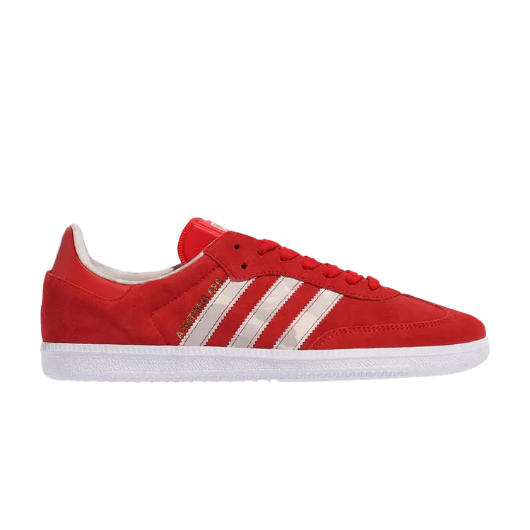 

Кроссовки adidas BAPE x Samba Winning Collection, красный