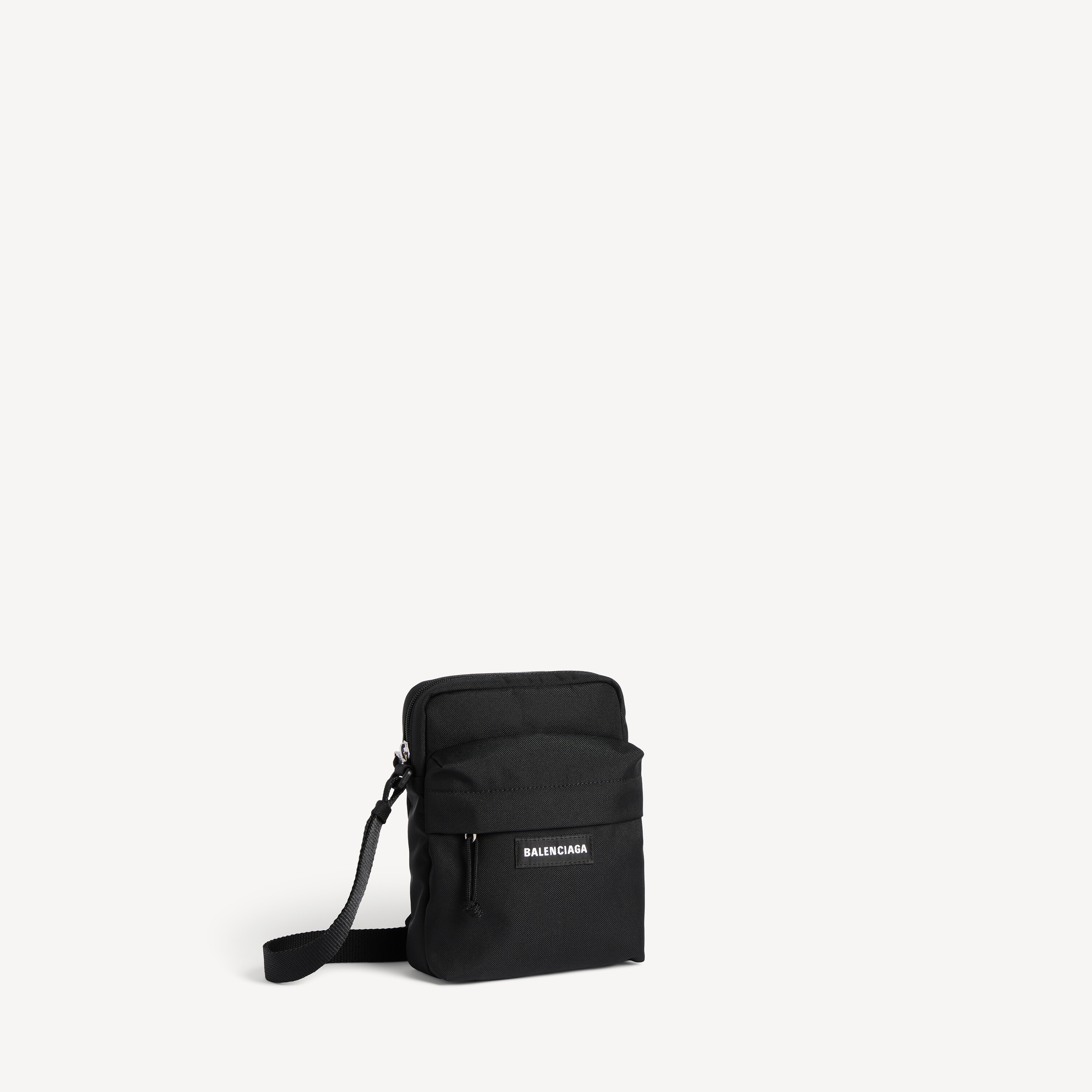 Мужская наплечная сумка explorer в черном цвете BALENCIAGA, черный — фото 2
