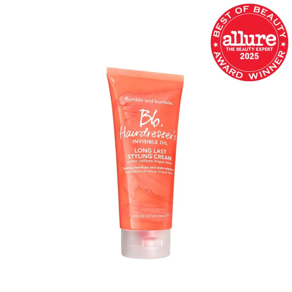 Bumble and bumble Hairdresser's Invisible Oil Long Last Styling Cream, увлажняющий крем против пушистости для всех типов волос с аргановым, кокосовым и виноградным маслом 189.95 г (1 шт.) Bumble And Bumble. — фото 2