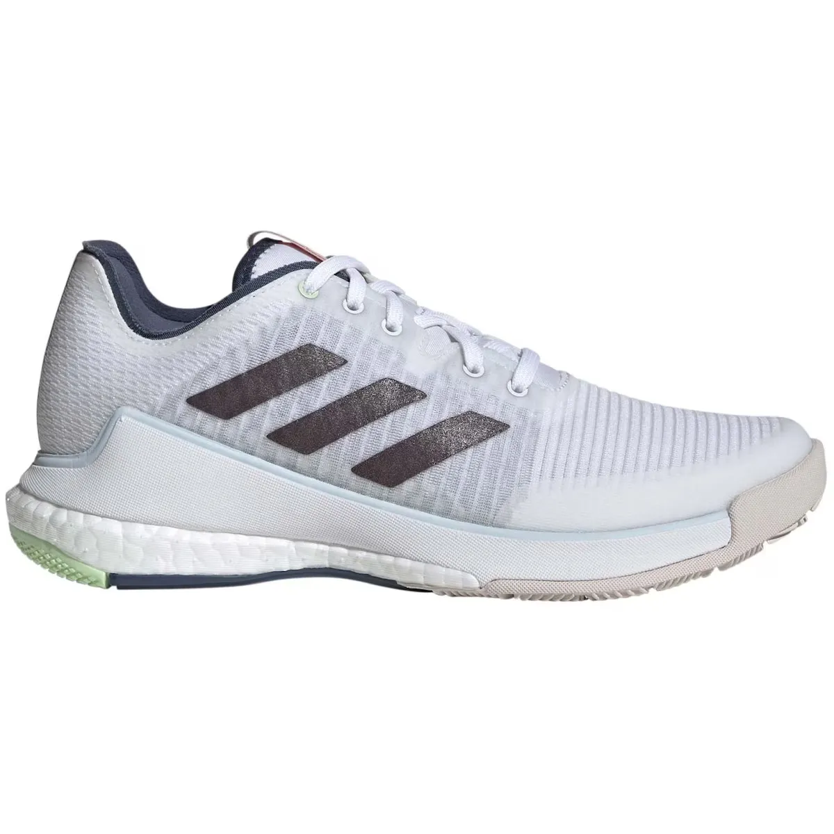 

CRAZYFLIGHT Adidas женская домашняя обувь, белый/зеленый/карбон