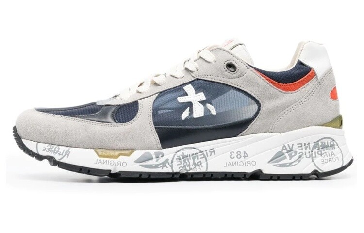

Кроссовки Premiata Lifestyle Low-top, серый/синий