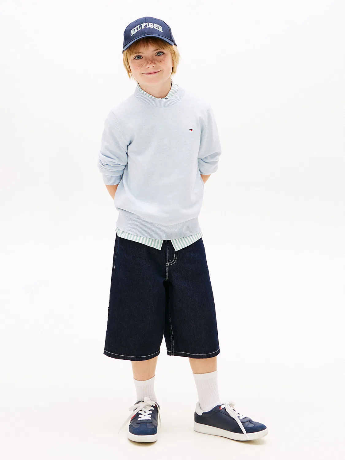 Свитер 'Essential' Tommy Hilfiger, Pastel Blue — фото 3