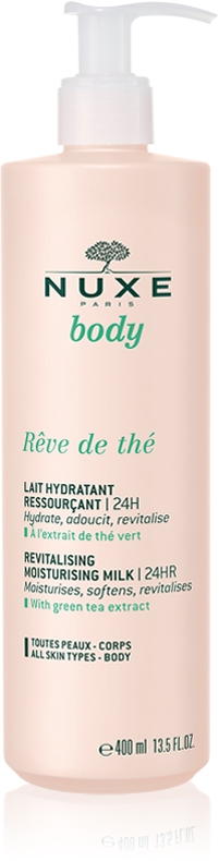 

Rêve de thé ревитализирующий увлажняющий молочко увлажняющий лосьон для тела Nuxe, 400 мл