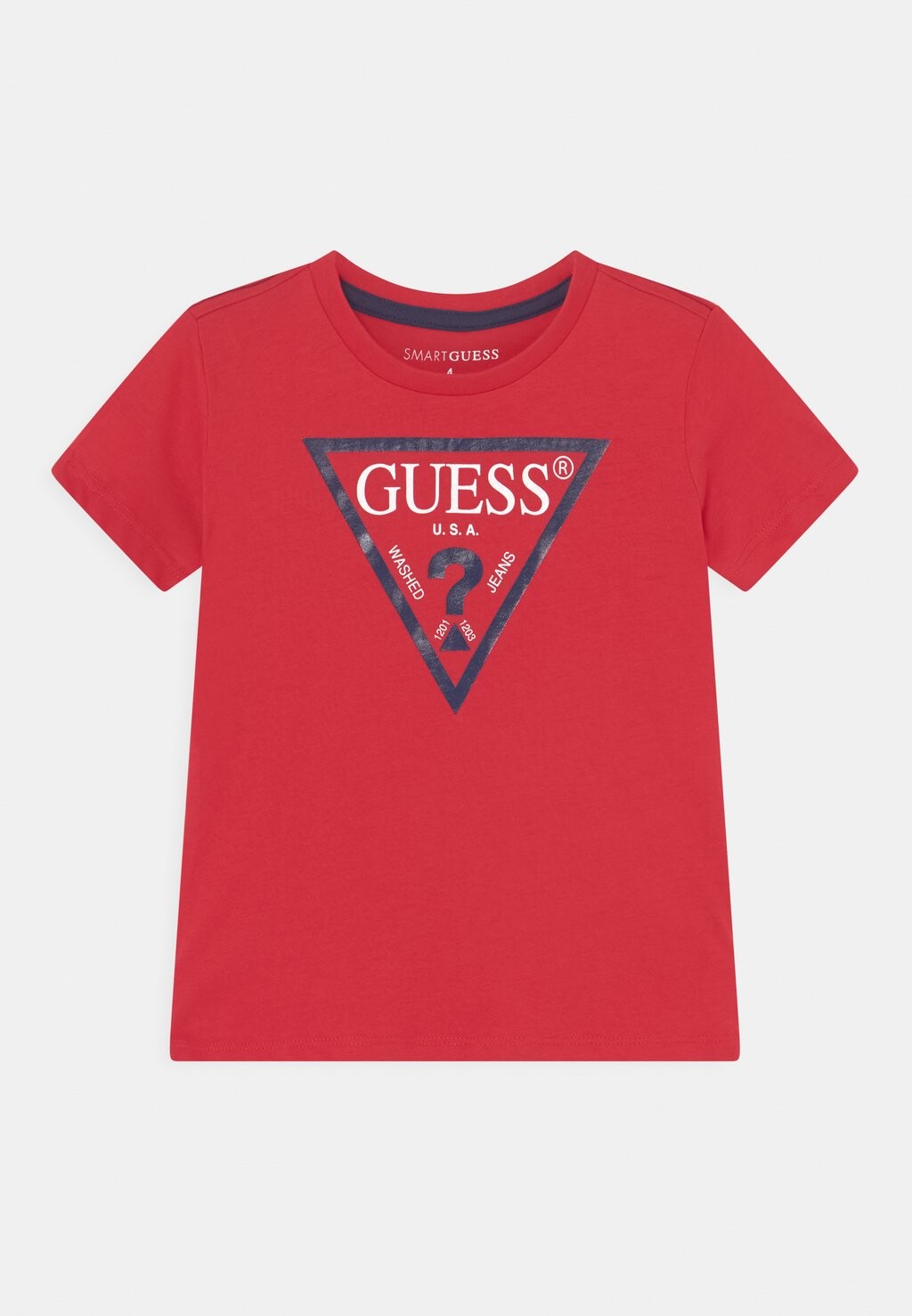 

Футболка с принтом TODDLER CORE Guess, цвет red hot