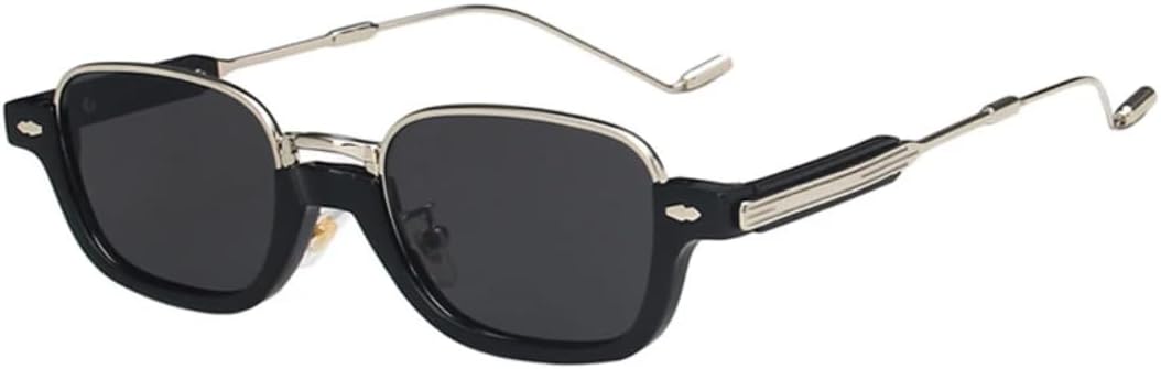 

Солнцезащитные очки с защитой UV400 | Металлическая оправа, цветные линзы | Для женщин и мужчин, для занятий спортом на открытом воздухе и вождения Generic, Silver Gray