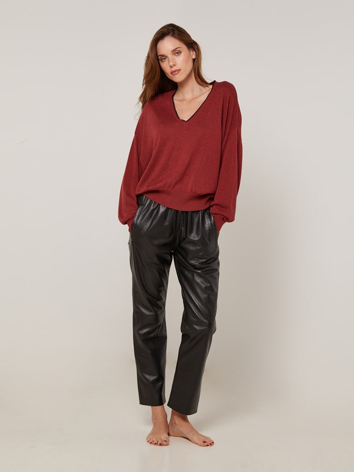 

Rodier Свитер бордового цвета