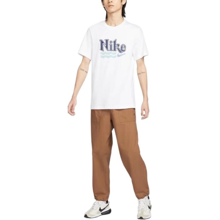 Повседневные брюки мужские темно-коричневые Nike, коричневый — фото 3