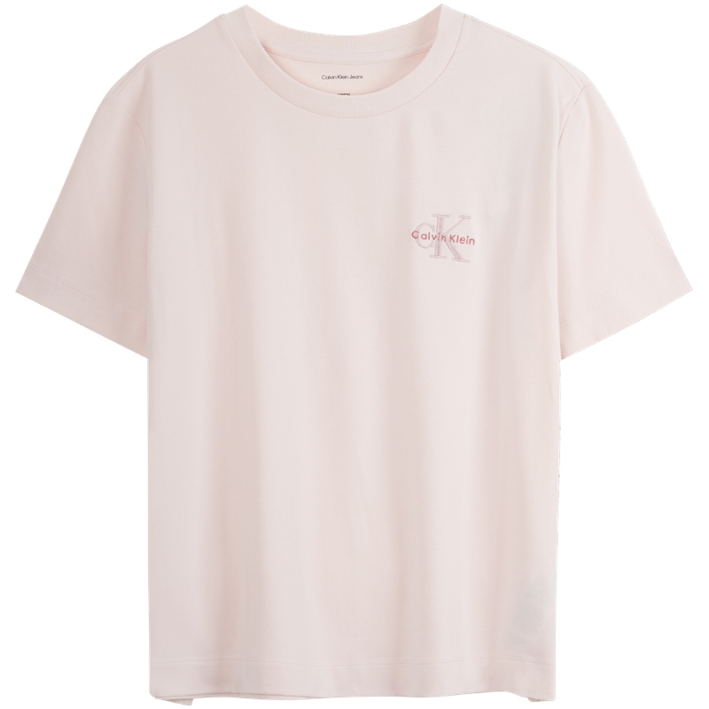 

Футболка SS25 женская Calvin Klein, розовый