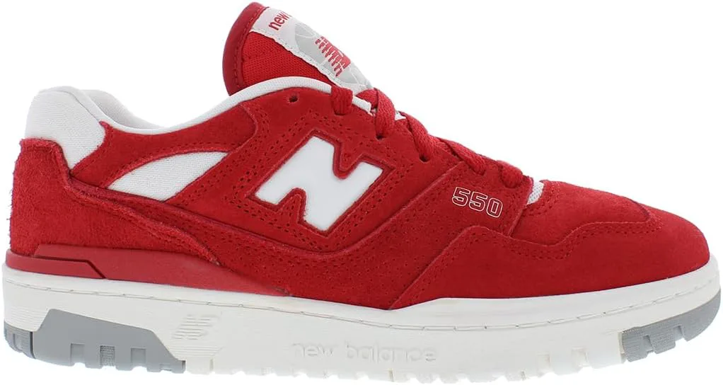 Кроссовки New Balance Kids 574 New-b V2 Familiar Ground на липучке, красно-белый