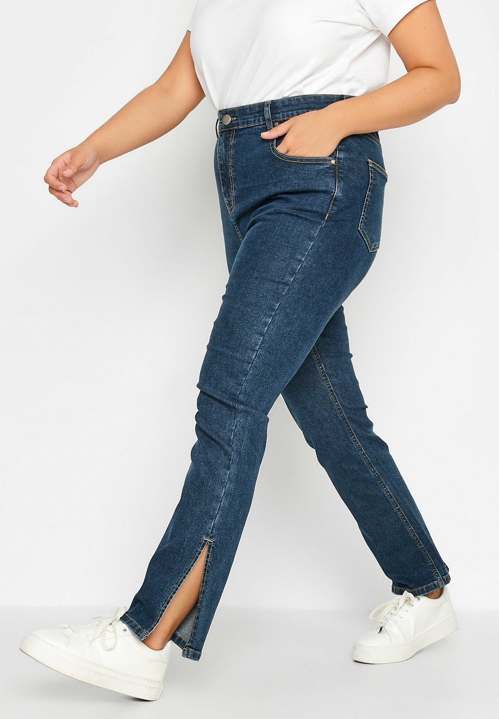

Джинсы облегающего кроя Yours Clothing, синий
