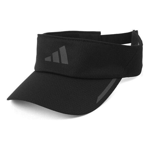 

Бейсболка aeroready running visor cap 'black' Adidas, черный