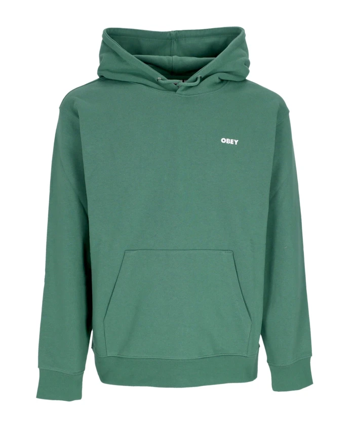 

Легкая толстовка с капюшоном и рисунком пальмового листа Obey, зеленый
