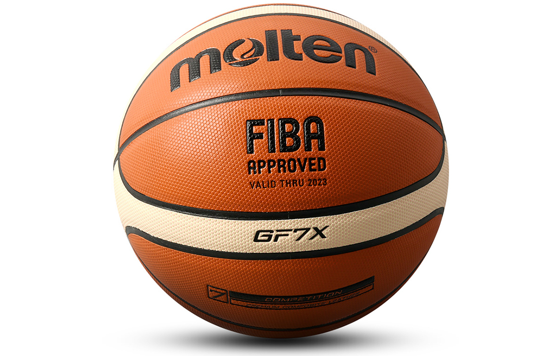 

Molten Баскетбольный мяч PU коричневый размер 7 тренировочный унисекс