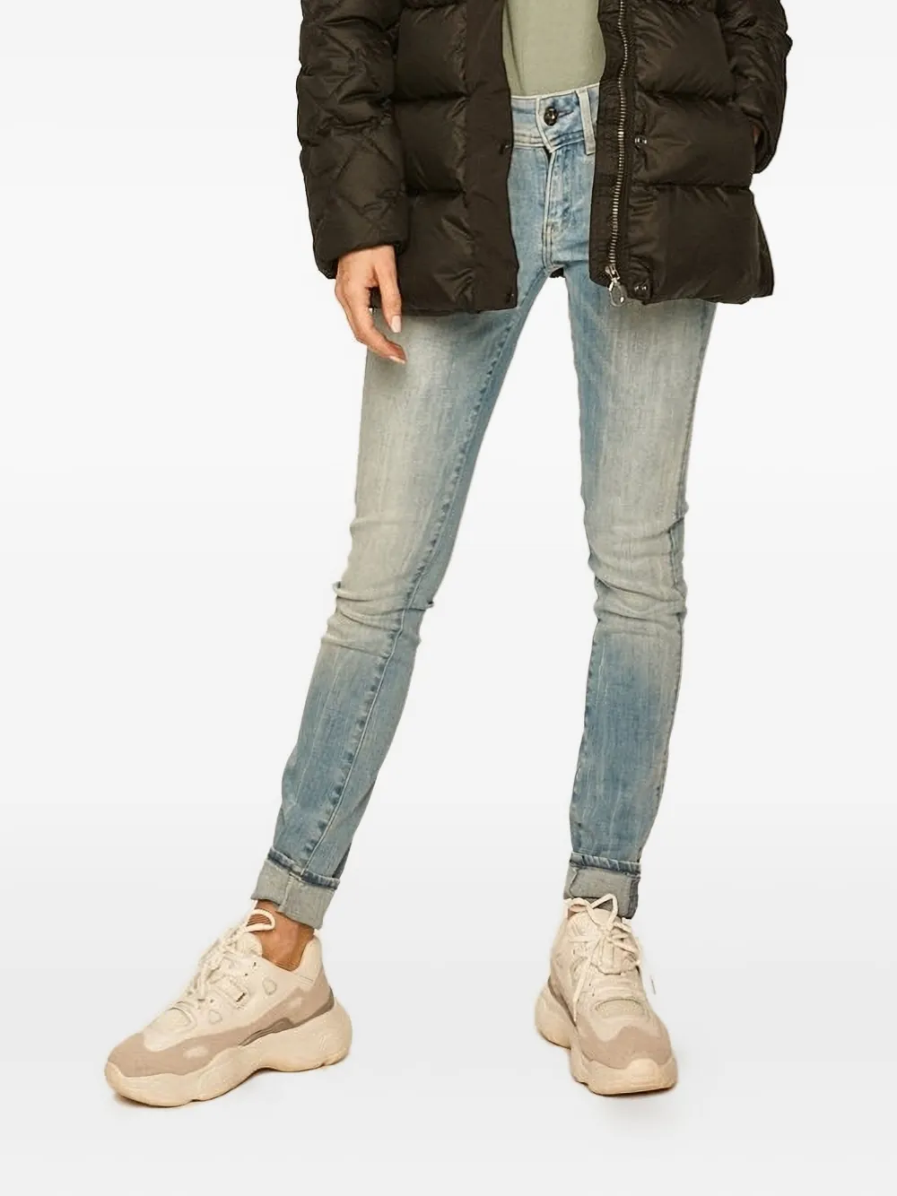 

Джинсы скинни с пятью карманами G-Star RAW, синий