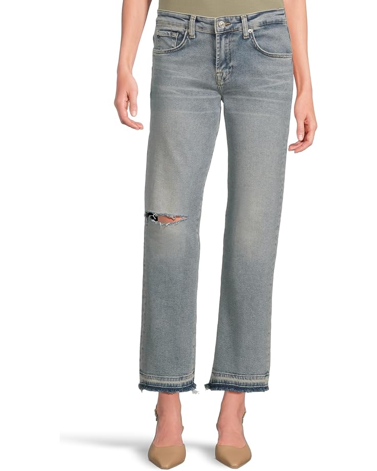 

Джинсы 7 For All Mankind Calie Straight Ankle, цвет Shore Break