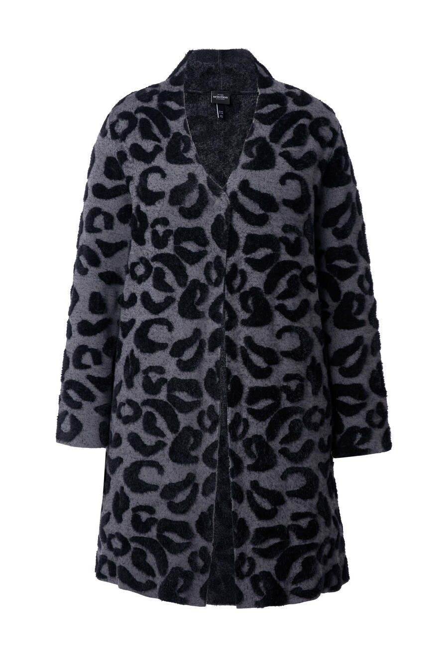 

Вязаный кардиган Ulla Popken, черный