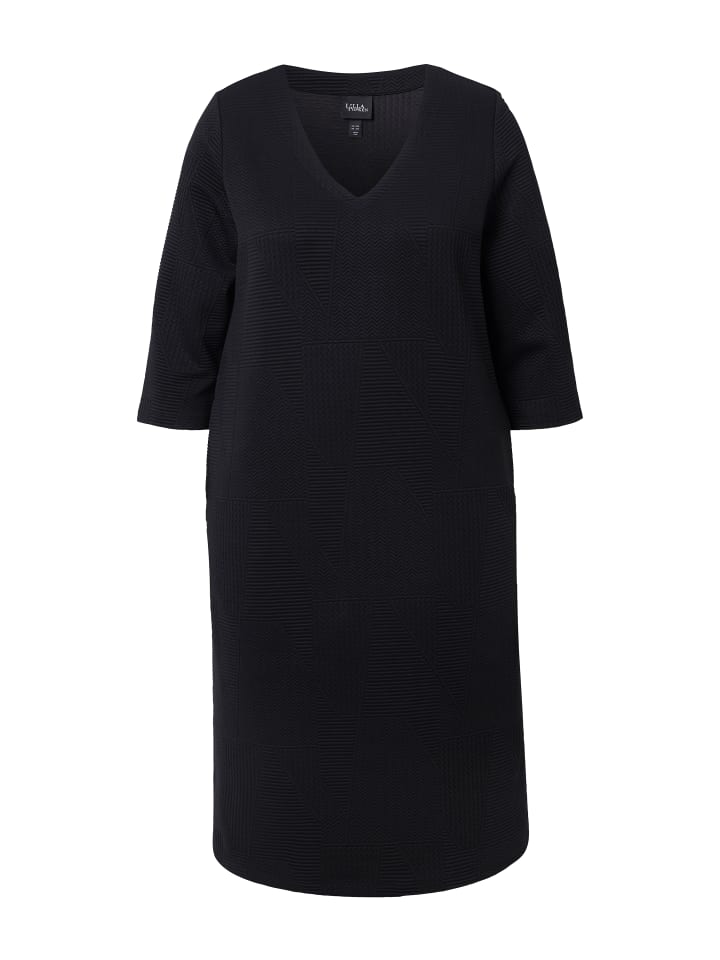 

Платье до колена Ulla Popken, черный