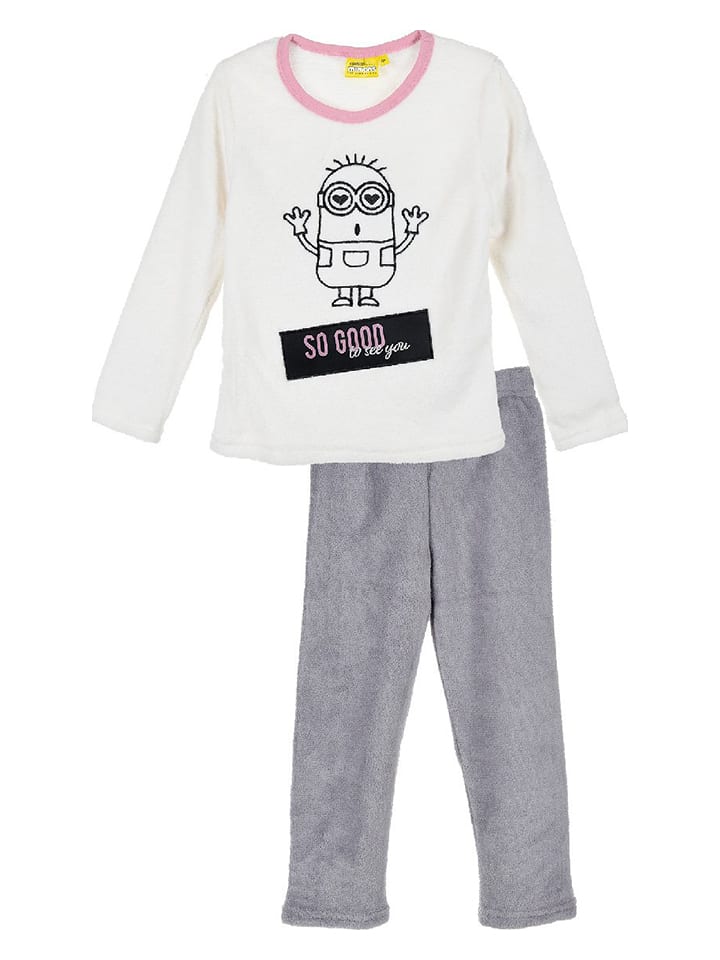 

Minions Пижама с миньонами бело-серого цвета