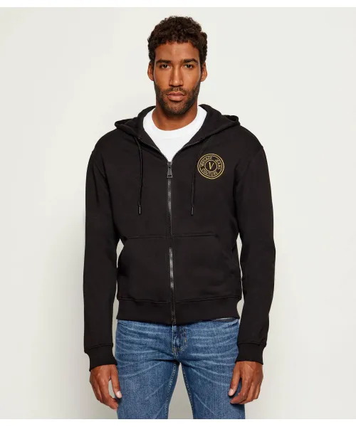 

Толстовка Regular fit Versace Jeans Couture, черный