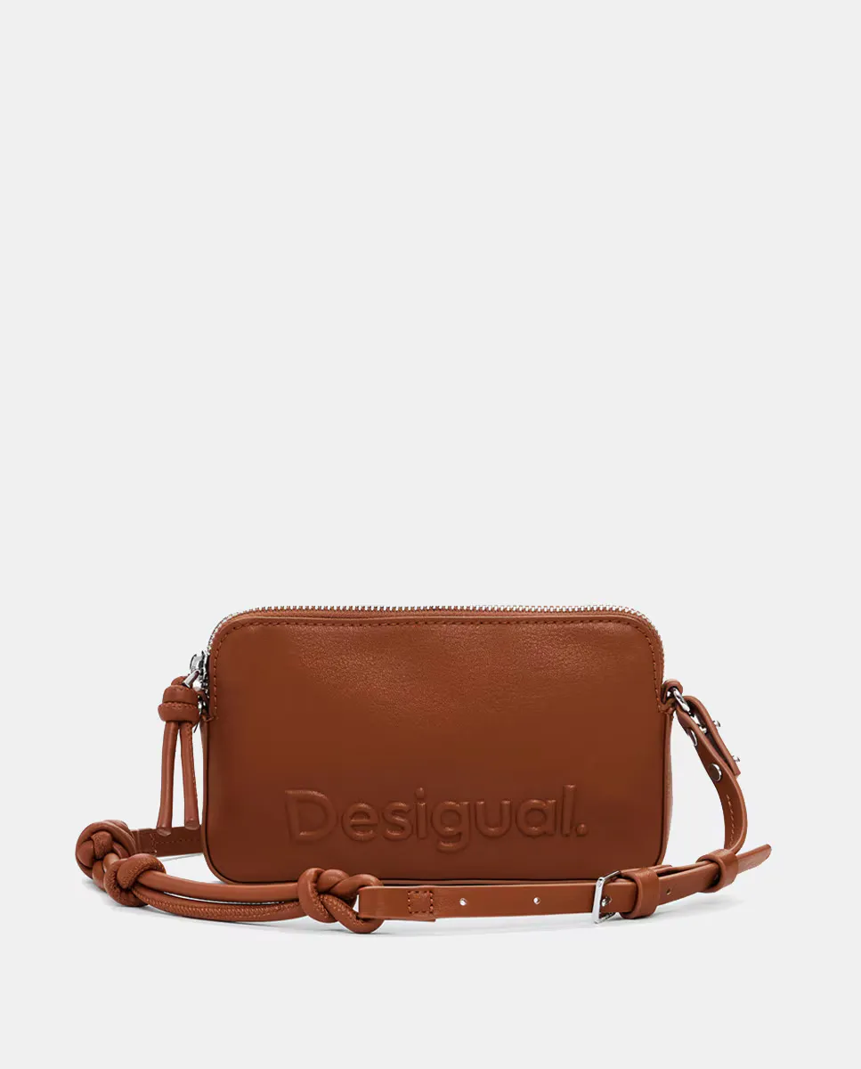 

Кошелек с логотипом S Desigual, коричневый