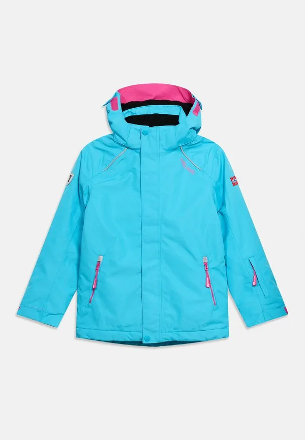 Зимняя куртка holmenkollen лыжная куртка Trollkids, Turquoise