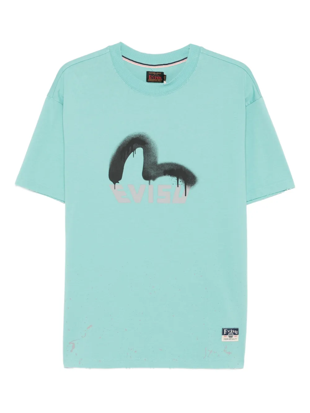 

Футболка с логотипом EVISU, зеленый