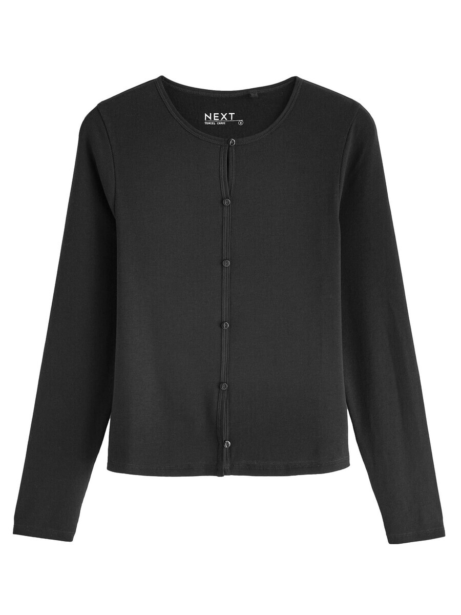 

Вязаный кардиган Next Knit Cardigan, черный