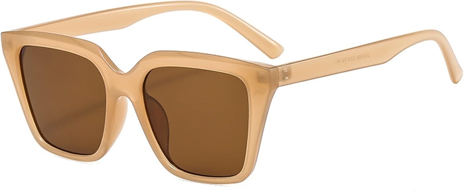 

Мужские квадратные солнцезащитные очки для активного отдыха на природе, для поездок на работу, для отдыха и спорта, женские солнцезащитные очки для вождения Generic, Brown