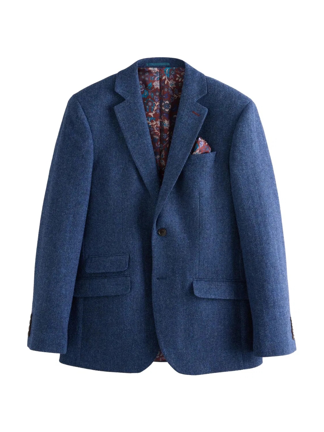 Пиджак стандартного кроя 'Nova Fides' Next, Mottled Blue