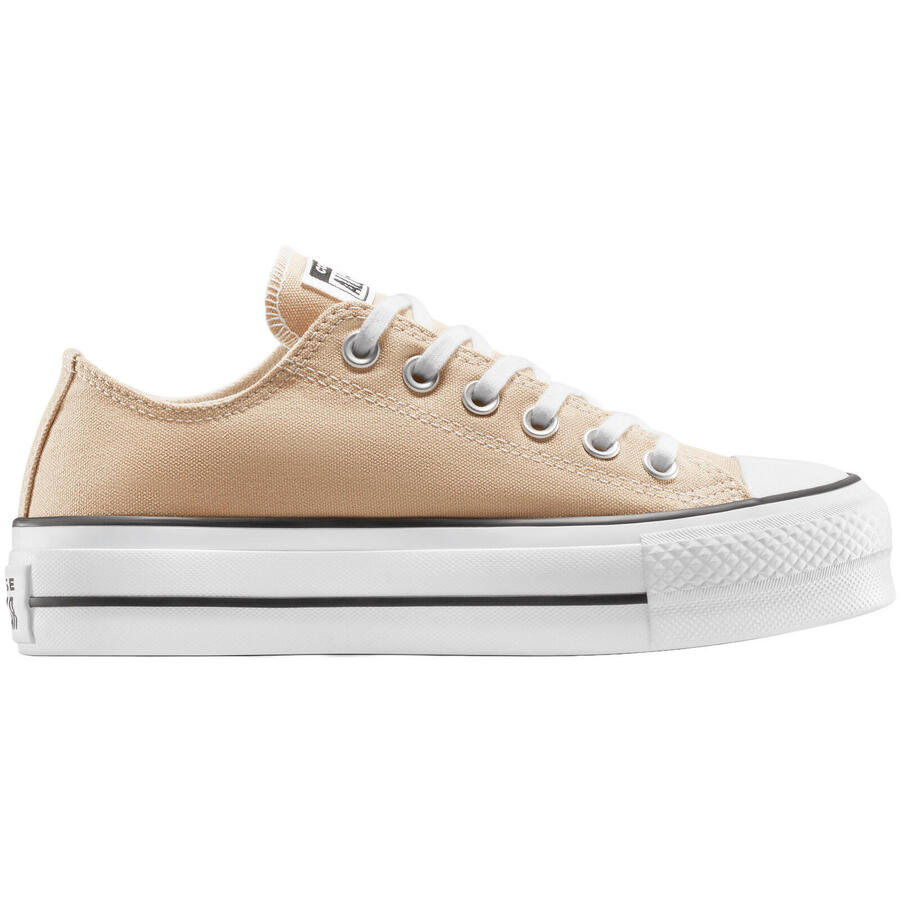 Кеды Converse Chuck Taylor All Star Lift Platform, бежевые, унисекс