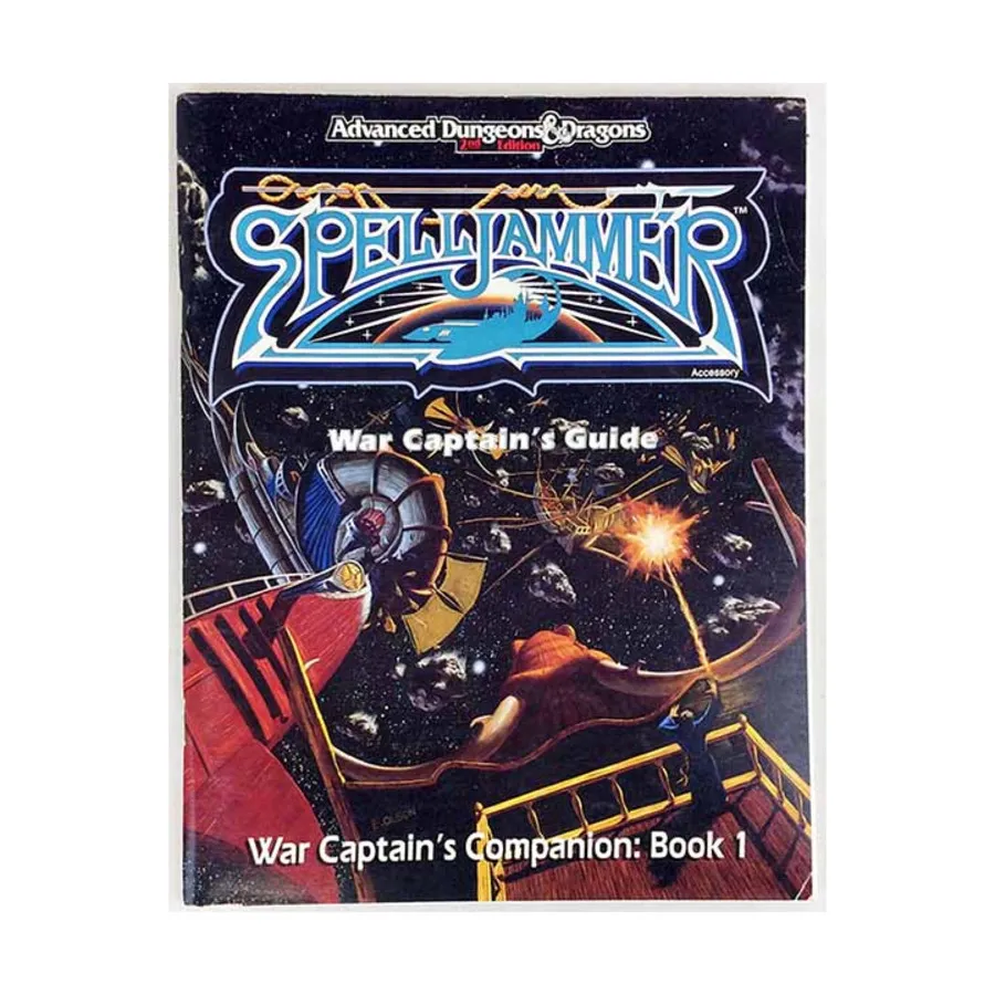 

War Captain's Companion - War Captain's Guide Only!, Spelljammer, мягкая обложка