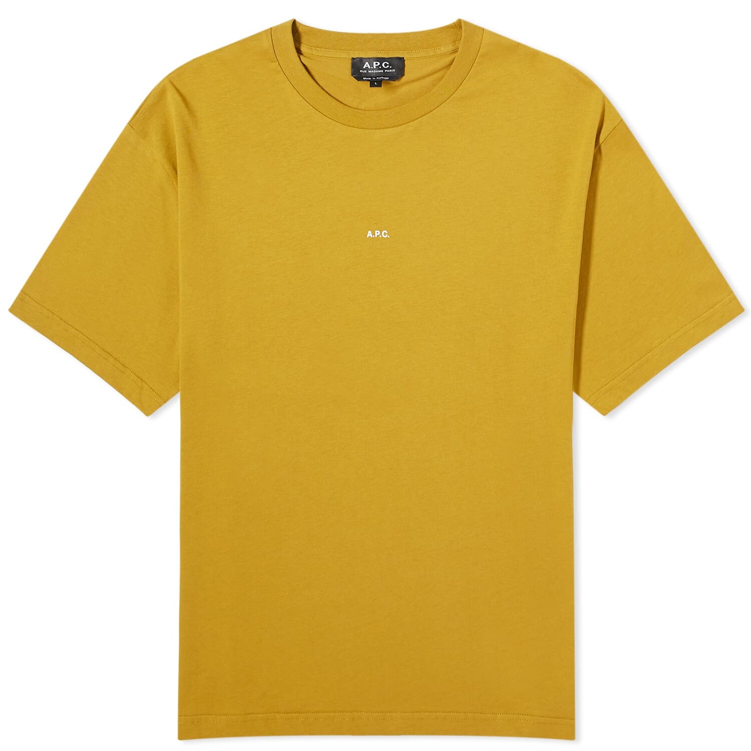 

Футболка A.P.C. Kyle Logo, цвет Ochre