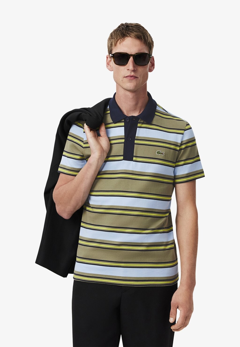 

Рубашка поло Lacoste, зеленый