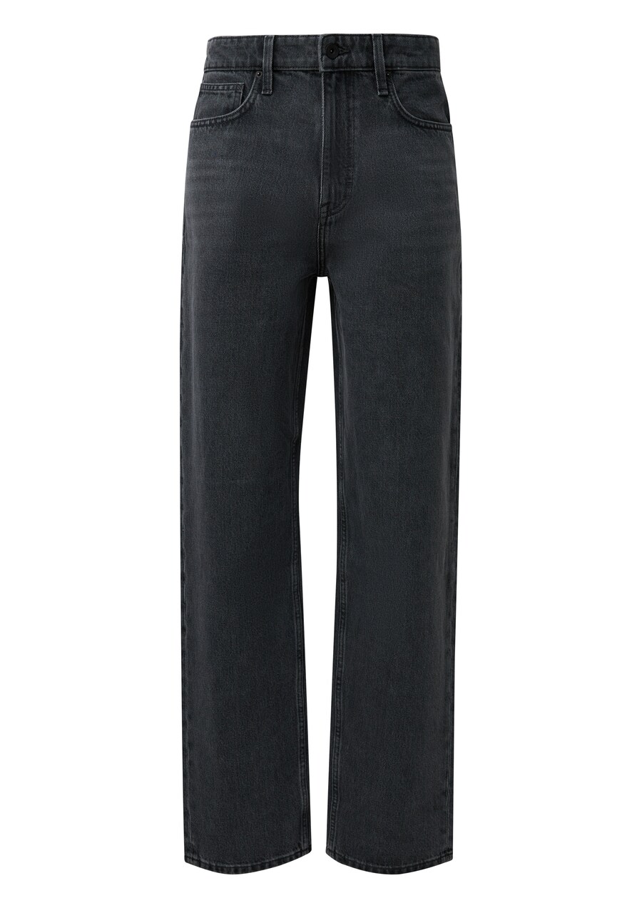 

Джинсы свободного кроя QS, темно-серый