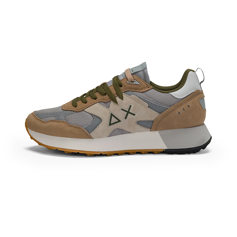 

SUN68 Низкие повседневные кроссовки мужские Z35115-16 бежевые, цвет Z35115-16 Beige