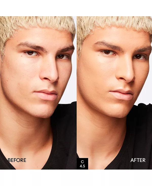 Тональная основа Studio Fix Tech Cream-to-Powder Mac, c4.5 (tanned neutral beige/peach undertone) — фото 4