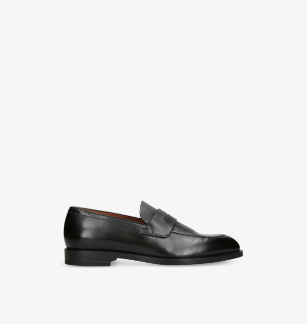 

Кожаные пенни-лоферы L'Asola Ermenegildo Zegna, черный