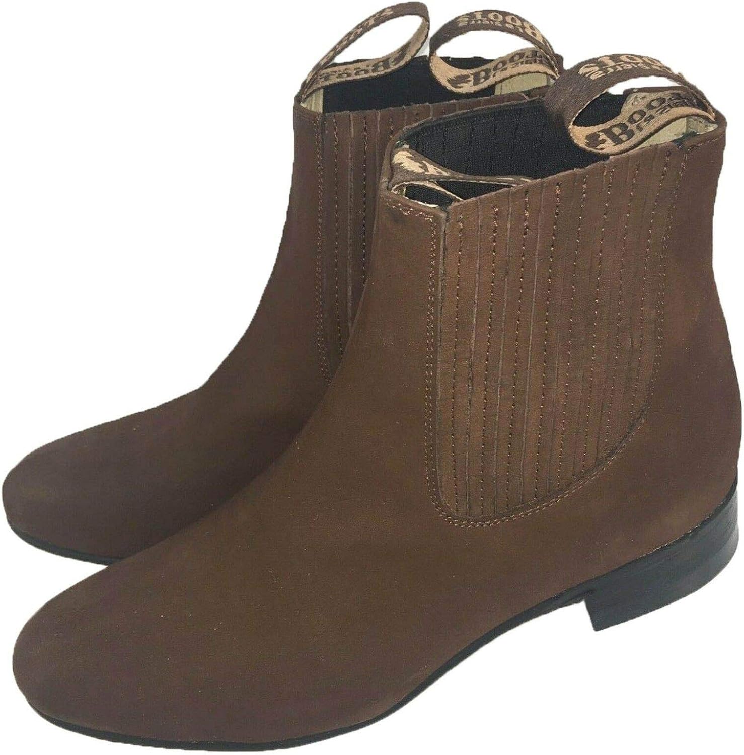 

Мужские ботинки до щиколотки Dona Michi из нубука и замши Charro, ручная работа, качественная обувь, коричневый