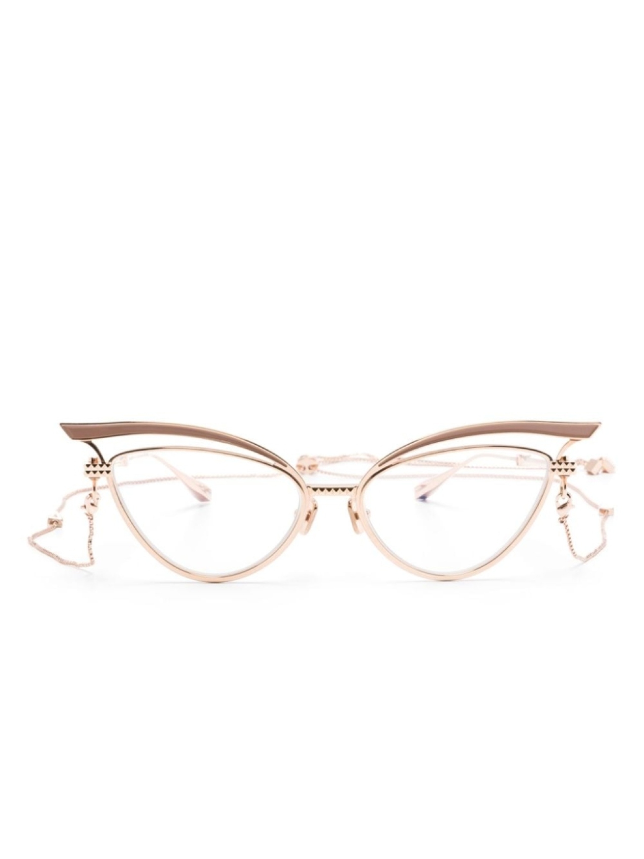 

Valentino Eyewear очки V-Glassliner в оправе 'кошачий глаз', розовый