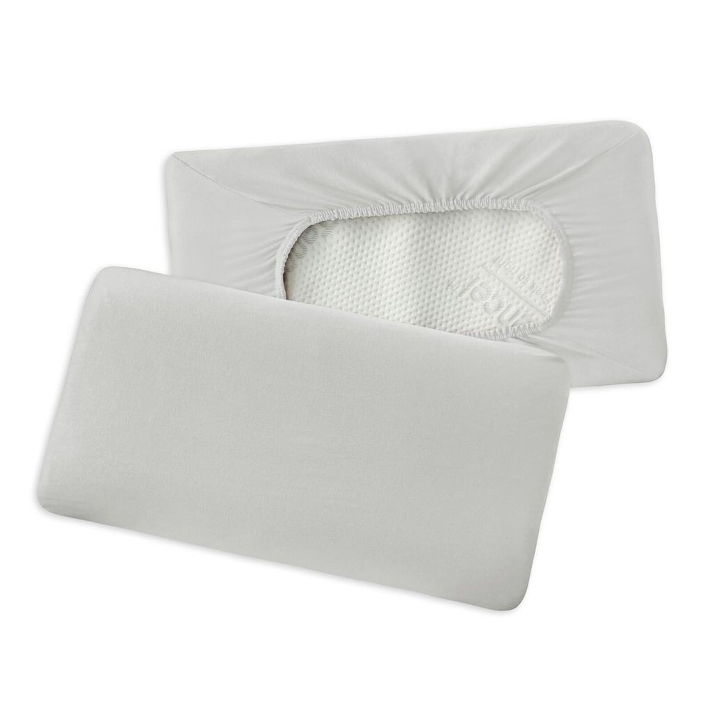 

Универсальный чехол Dream Sleep Premium Interlock Jersey для подушки для поддержки шеи ок. 40x60 см - 40x80 см, серебристый Traumschlaf