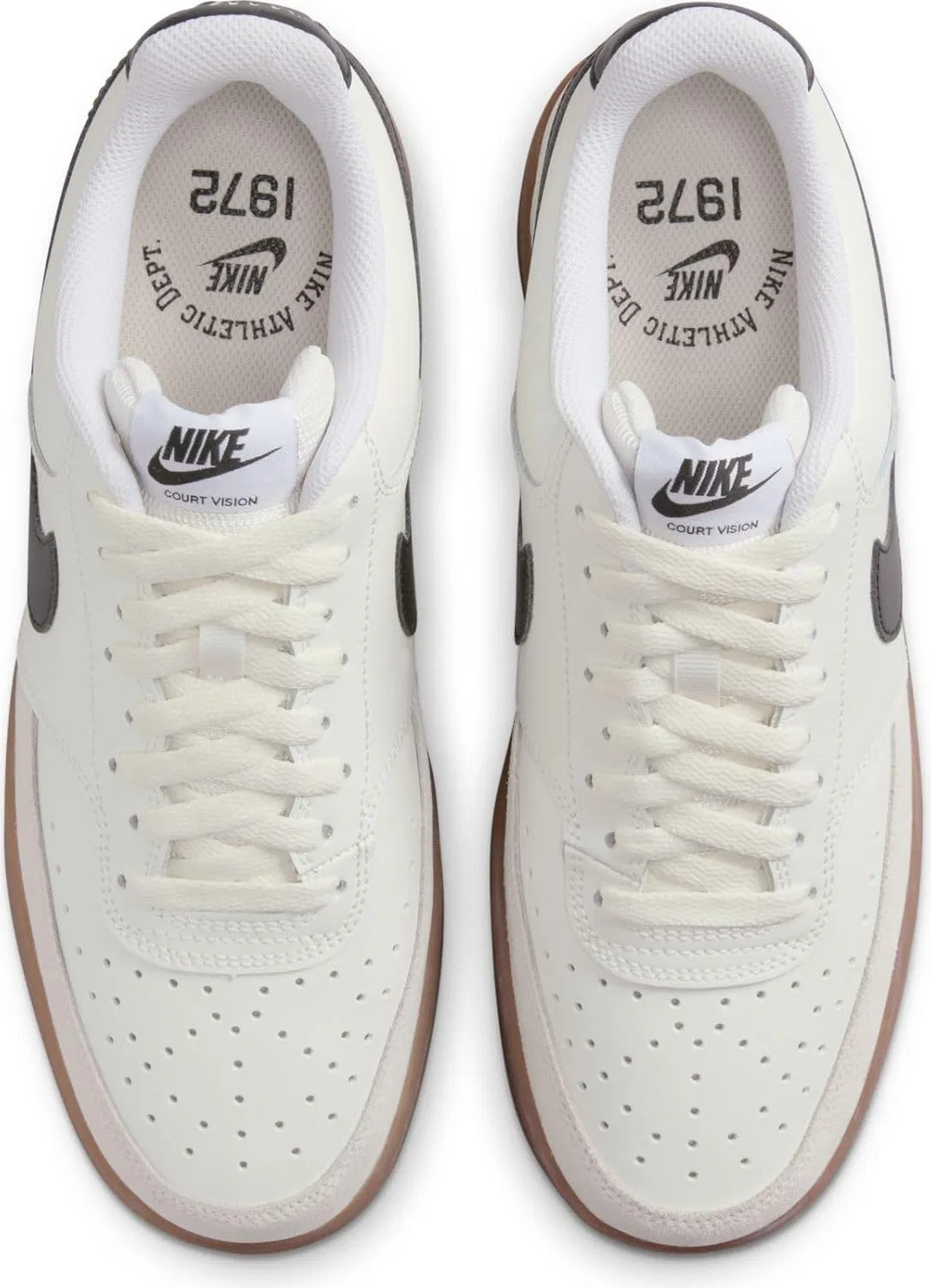 Мужские кроссовки Nike Court Vision Low FQ8075, Black White — фото 4
