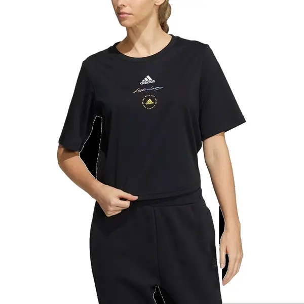 Футболка только футболка Adidas, черный — фото 2