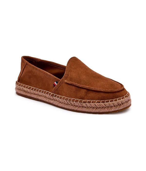 

Кожаные эспадрильи Tommy Hilfiger, коричневый